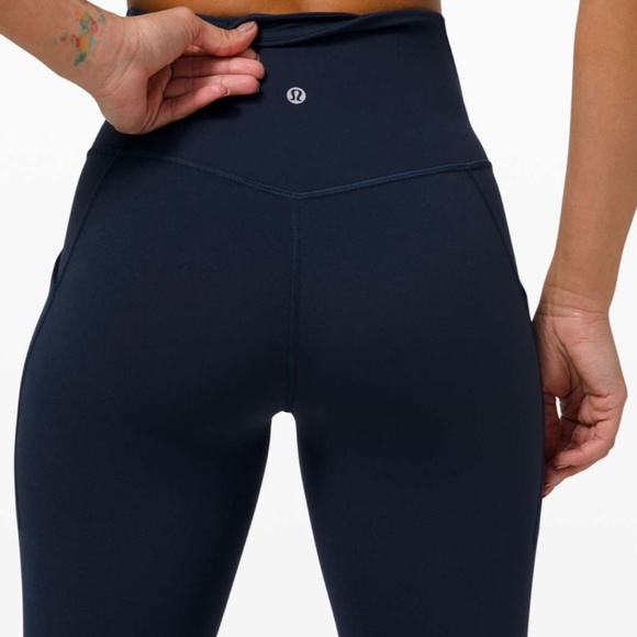 Lululemon Align High Rise Pant with Pockets 25" True Navy - Size 6 - Picture 10 of 11